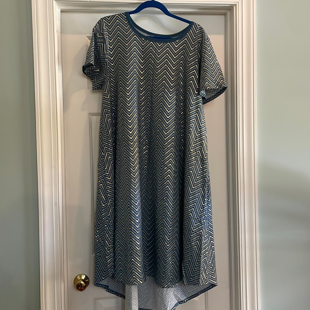 Lularoe high low dress 2 xl